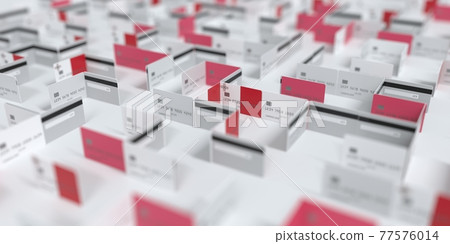 Fictional credit card maze with flag of Malta. Financial difficulties related 3D rendering Fictional credit card maze with flag of Malta. Financial difficulties related 3D rendering 77576014