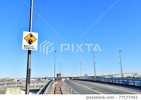 Komatsugawa Bridge (Komatsugawa Ohashi) / Arakawa seen from the west (Edogawa-ku, Tokyo) [2020.12] 77577491