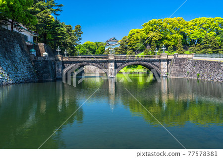 《東京》皇居外苑/二重橋 77578381