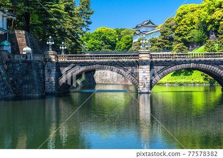 《東京》皇居外苑/二重橋 《東京》皇居外苑/二重橋 77578382