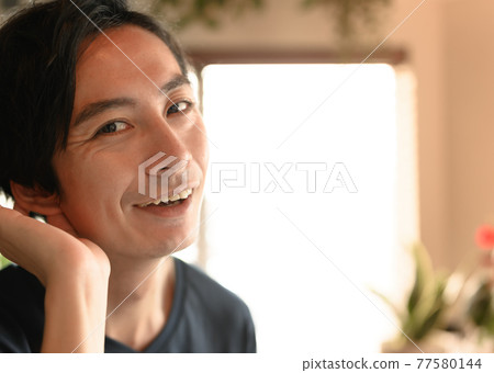 Male portrait Male portrait 77580144