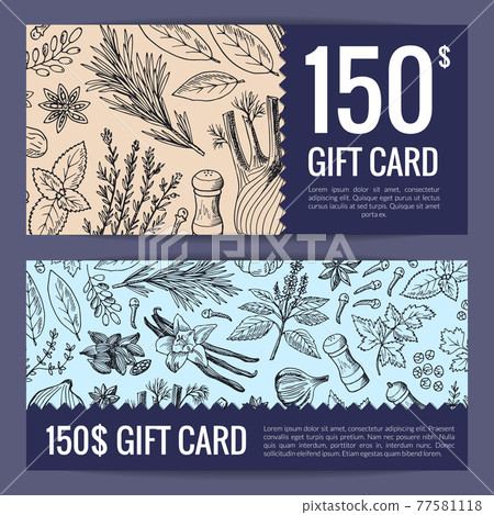 hand drawn herbs and spices discount hand drawn herbs and spices discount 77581118