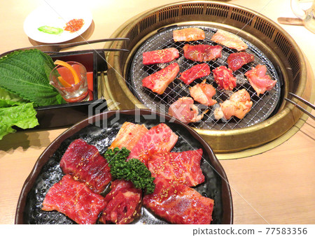  Grilled meat 77583356