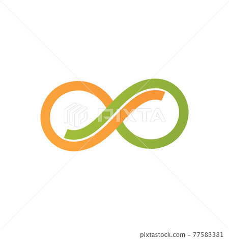Infinity logo and symbol Design Vector 77583381