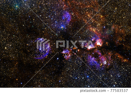 Outer space. Elements of this image furnished by NASA 77583537