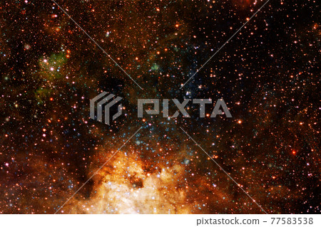 Nebula, cluster of stars in deep space. Elements of this image furnished by NASA Nebula, cluster of stars in deep space. Elements of this image furnished by NASA 77583538