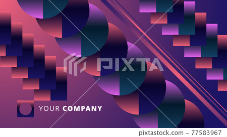 Abstract landing page with circles design vector illustration. Abstract landing page with circles design vector illustration. 77583967