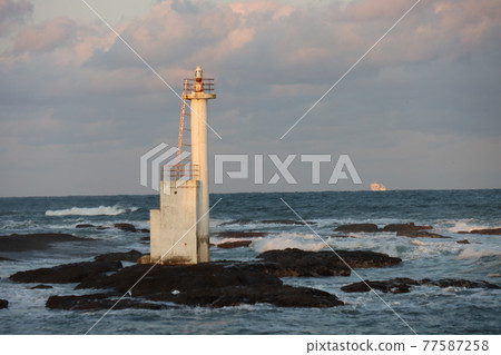 Former Oarai Cape Lighthouse (Isohama Lighthouse) in Oarai Town, Ibaraki Prefecture Former Oarai Cape Lighthouse (Isohama Lighthouse) in Oarai Town, Ibaraki Prefecture 77587258
