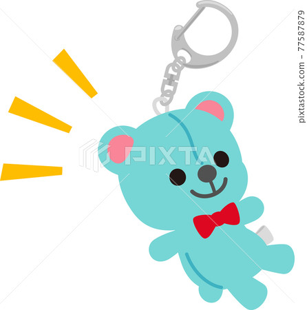 Bear mascot keychain Bear mascot keychain 77587879