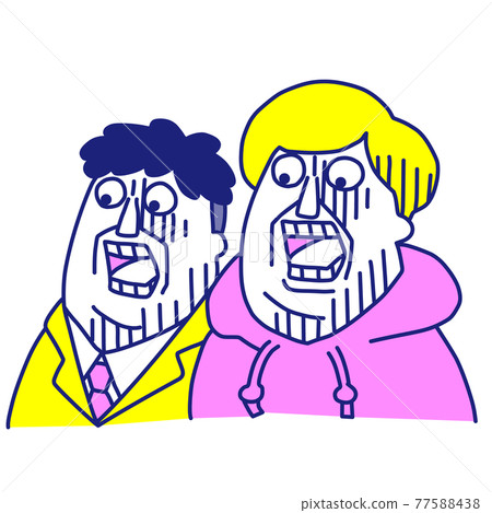 Shock face Shock face 77588438