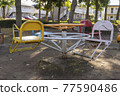 公園玩具套裝 帶椅子的旋轉玩具套裝 77590486