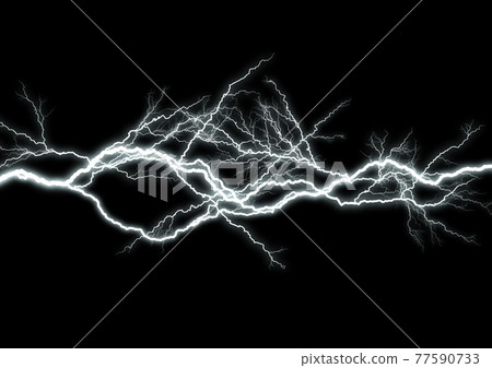 Lightning that illuminates the darkness 77590733