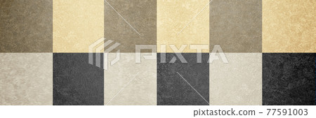 Japanese style check pattern 77591003