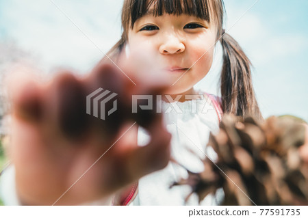 New first grader of elementary school 77591735