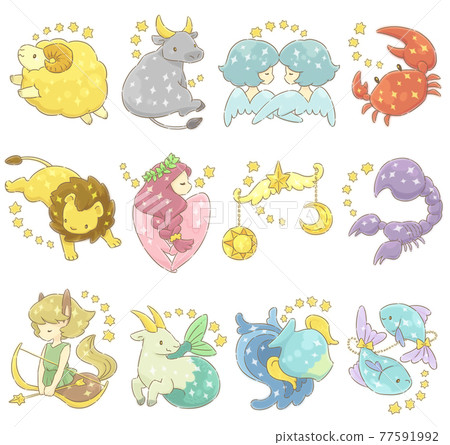 12星座圖4(實心) 12星座圖4(實心) 77591992