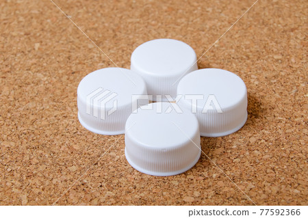 Caps, lids, PET bottles, plastics, recyclable waste, resources, recycling, environmental issues, resources Caps, lids, PET bottles, plastics, recyclable waste, resources, recycling, environmental issues, resources 77592366