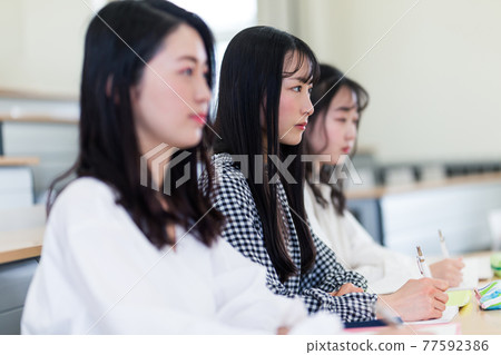 大學生聽講座 77592386