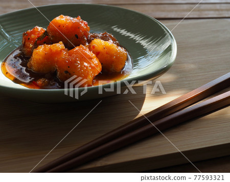Korean traditional food Tteokbokki Korean traditional food Tteokbokki 77593321