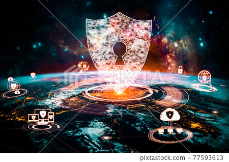 Cyber security technology and online data protection in innovative perception 77593613