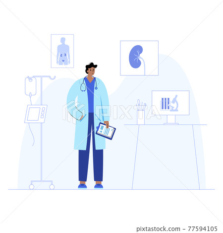 Kidney disease concept 77594105