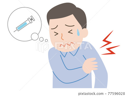 Men whose vaccination site hurts after vaccination Men whose vaccination site hurts after vaccination 77596028