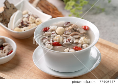 Taiwan Snacks Four Herb Soup Taiwan Four Herb Soup Taiwan Snacks Four Herb Soup Taiwan Four Herb Soup 77596117