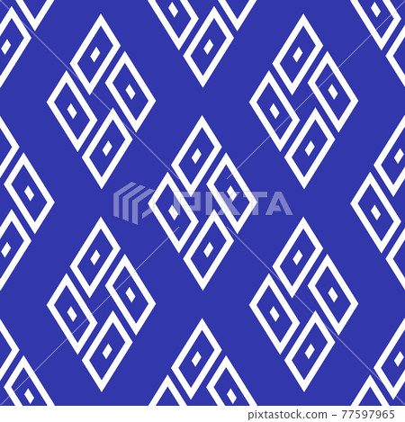 Blue color seamless geometric background. - Stock Illustration ...