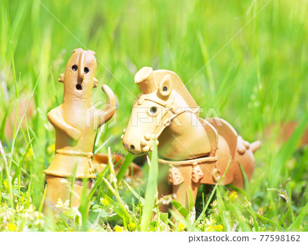 Japanese history, Kofun period, Haniwa Japanese history, Kofun period, Haniwa 77598162