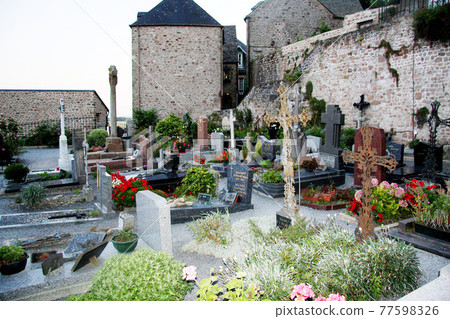 Mont Saint-Michel, France 77598326
