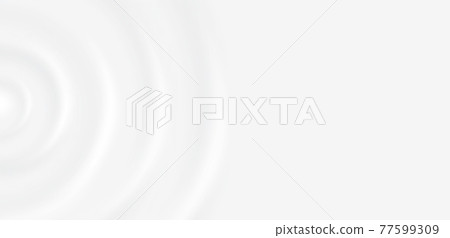 White ripple milk surface texture abstract background vector illustration 77599309