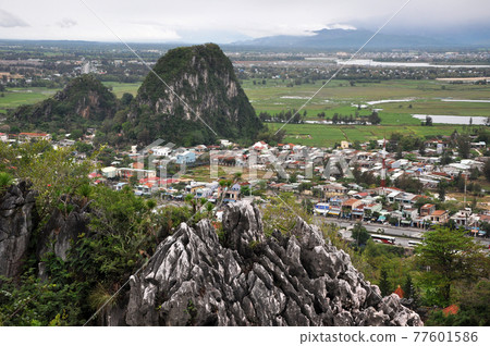 Da Nang beach, Vietnam. Named also China beach, it was the place where the American MASH unit operated during the Vietnam war Da Nang beach, Vietnam. Named also China beach, it was the place where the American MASH unit operated during the Vietnam war 77601586