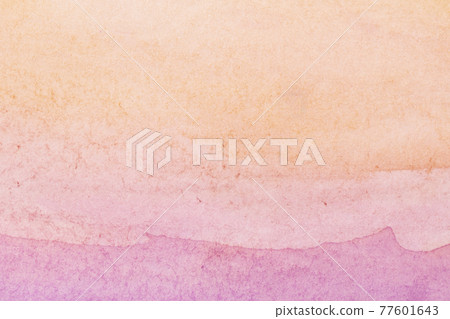 Pink orange abstract watercolor fill. Dream sunset pastel texture painted background. Pink orange abstract watercolor fill. Dream sunset pastel texture painted background. 77601643