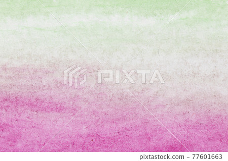 Gently watercolor background of mixing of green and pink colors. Color pattern for design, fabric and presentation. Gently watercolor background of mixing of green and pink colors. Color pattern for design, fabric and presentation. 77601663