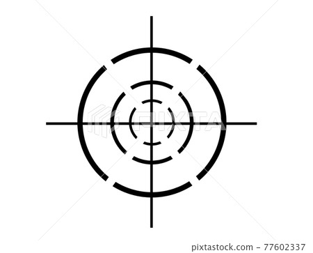 Lock-on silhouette Lock-on silhouette 77602337