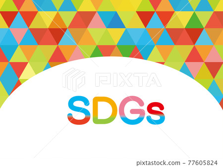 SDGs 彩色圖像背景設計 SDGs 彩色圖像背景設計 77605824