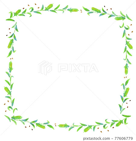 水彩大豆裝飾畫框 水彩大豆裝飾畫框 77606779