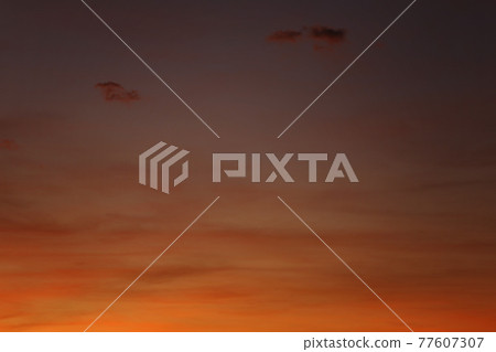 Sky and clouds after sunset,twilight sky background. 77607307