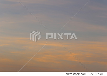 Twilight sky with clouds in the sun rises. Twilight sky with clouds in the sun rises. 77607309