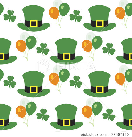 Vector Pattern St. Patrick's Day Ireland Irish Vector Pattern St. Patrick's Day Ireland Irish 77607360