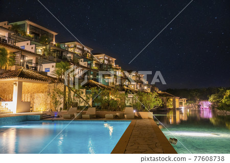 宮古島阿拉曼達海灘度假村之夜① 宮古島阿拉曼達海灘度假村之夜① 77608738