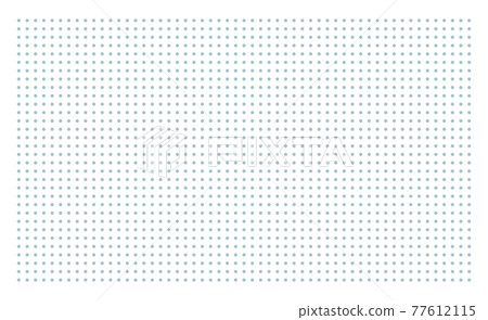 Grid paper. Dotted grid on white background. Abstract dotted transparent illustration with dots. White geometric pattern for school, copybooks, notebooks, diary, notes, banners, print, books 77612115