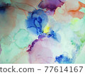 Retro vintage atmosphere alcohol ink art wallpaper 77614167