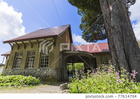 福島縣喜多方市初夏的厚潮站舊址 77614784