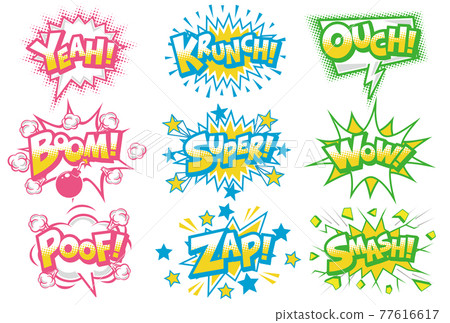 American comic style speech bubble material American comic style speech bubble material 77616617