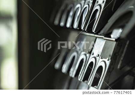 初夏厚潮站舊厚潮站大樓的景色 售票處 福島縣喜多方市 77617401