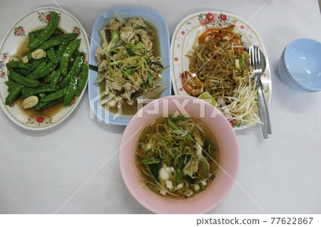 熱門旅遊勝地 泰國美食 Pad Thai / changbeer / Mango Shake / Larb / Tom Yum Kung 熱門旅遊勝地 泰國美食 Pad Thai / changbeer / Mango Shake / Larb / Tom Yum Kung 77622867