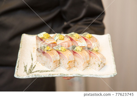 Mackerel sushi Mackerel sushi 77623745