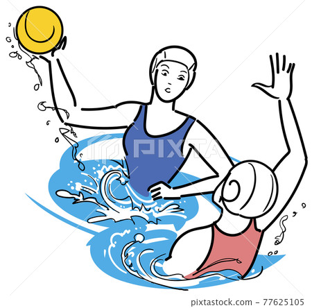 水球-水下武術 水球-水下武術 77625105