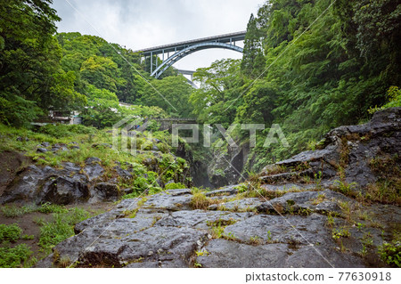 高千穗峽-高千穗三段橋 高千穗峽-高千穗三段橋 77630918