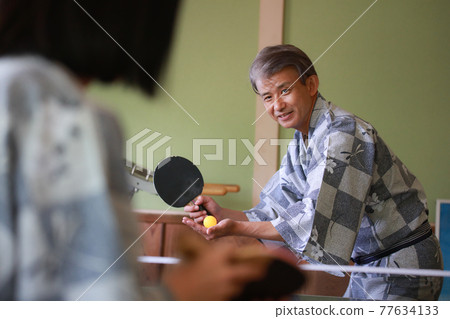 Hot spring table tennis image 77634133